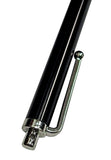 (4)  Metal Mesh Micro Fiber Tip Touch Screen Stylus Pen Smart Phone Tablet