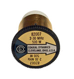 Coaxial Dynamics 82007 Element 0 to 500 watts for 2-30 MHz  - Bird Compatible