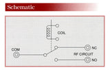 New Tohtsu CX-120P SPDT Coaxial Antenna Relay