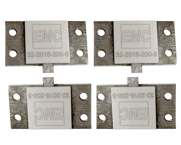 4 ea 800 Watt Hybrid 200 ohm Load Resistor to 500 mHz - Build a 3000 watt Load