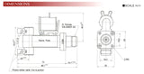 New Tohtsu CX-600NC SPDT N Type Coaxial Antenna Relay 12 VDC Coil