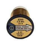 Coaxial Dynamics 82005 Element 0 to 100 watts for 2-30 MHz - Bird Compatible