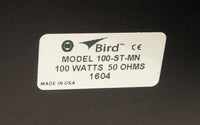 New Bird 100-ST-MN 100 Watt 50 Ohm Continuous Duty RF Load good up to to 4 GHz