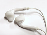 2 X  3.5mm Jack White Wired Earbuds W/Mic Earphone Universal - iPhone Samsung