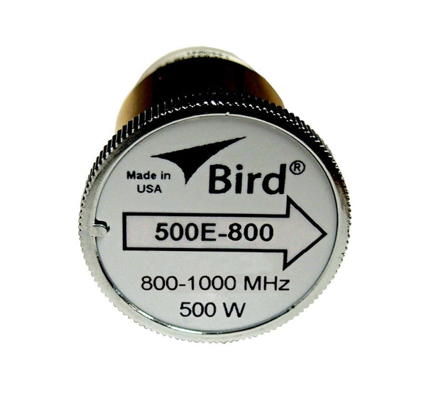 Bird 500E-800 Plugin Element 0 to 500 watts 800-1000 MHz for Bird 43 Wattmeters