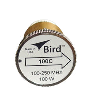 Bird 100C Plug-in Element 0 to 100 watts 100-250 MHz for Bird 43 Wattmeters