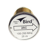 Bird 25C Plug-in Element 0 to 25 watts for 100-250 MHz for Bird 43 Wattmeters