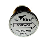 Bird 500E-400 Plugin Element 0 to 500 watts 400-800 MHz for Bird 43 Wattmeters