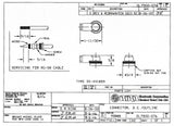 Bird 7500-076 DC Connector for Bird 43 and 4304A - Bird OEM Connectors