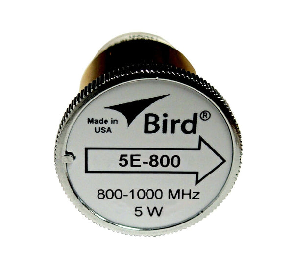 Bird 5E-800 Plug-in Element 0 to 5 watts for 800-1000 MHz for Bird 43