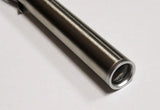 LED USB Rechargeable Penlight Stainless Steel 400 Lumen W/ Clip  Battery & Cable