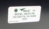 New Bird 100-ST-FN 100 Watt 50 Ohm Continuous Duty RF Load good up to to 4 GHz