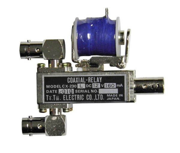 New Tohtsu CX-230L SPDT BNC type Coaxial Relay with 12VDC Coil