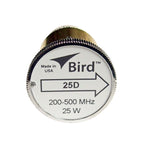 Bird 25D Plug-in Element 0 to 25 watts 200-500 MHz for Bird 43 Wattmeters