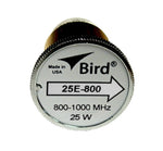 Bird 25E-800 Plug-in Element 0 to 25 watts 800-1000 MHz for Bird 43