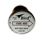 Bird 100E-400 Plugin Element 0 to 100 watts 400-800 MHz for Bird 43 Wattmeters