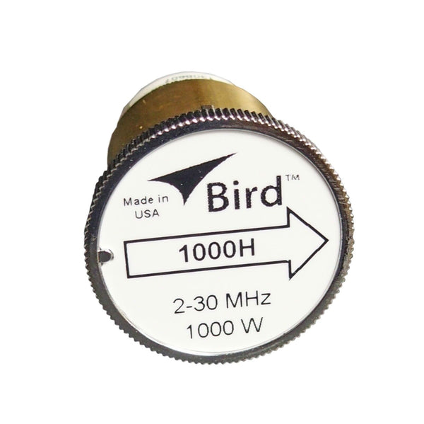 New Bird 1000H Plug-in Element 0 to 1000 watts 2-30 MHz for Bird 43 Wattmeters