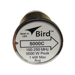 Bird 5000C Plug-in Element 0 to 5000 watts 100-250 MHz Bird 43 Wattmeters