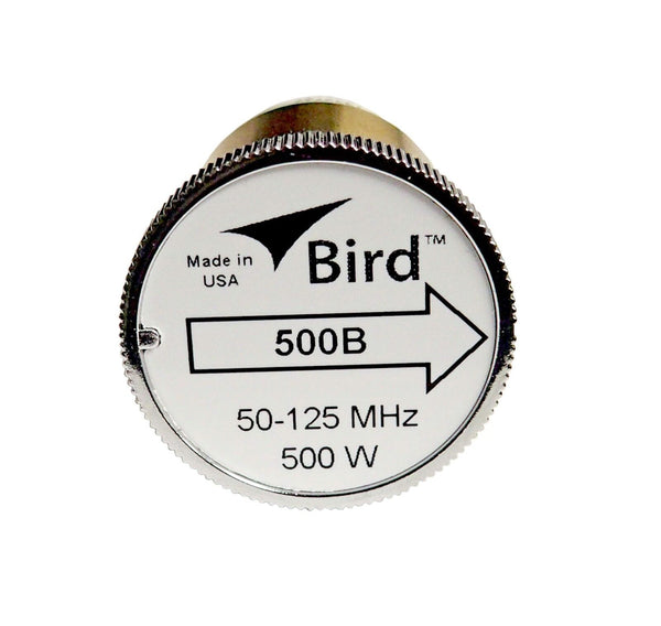 Bird 500B Plug-in Element 0 to 500 watts 50-125 MHz for Bird 43 Wattmeters