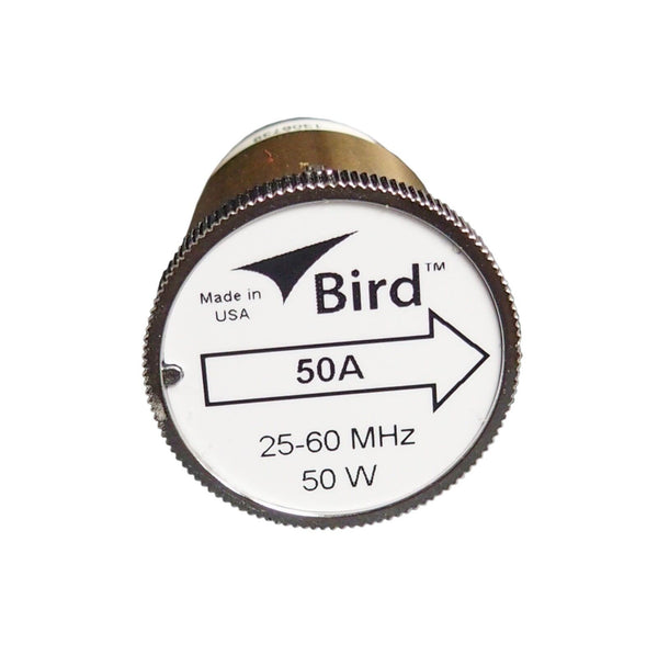 New Bird 50A Plug-in Element 0 to 50 watt 25-60 MHz for Bird 43 Wattmeters